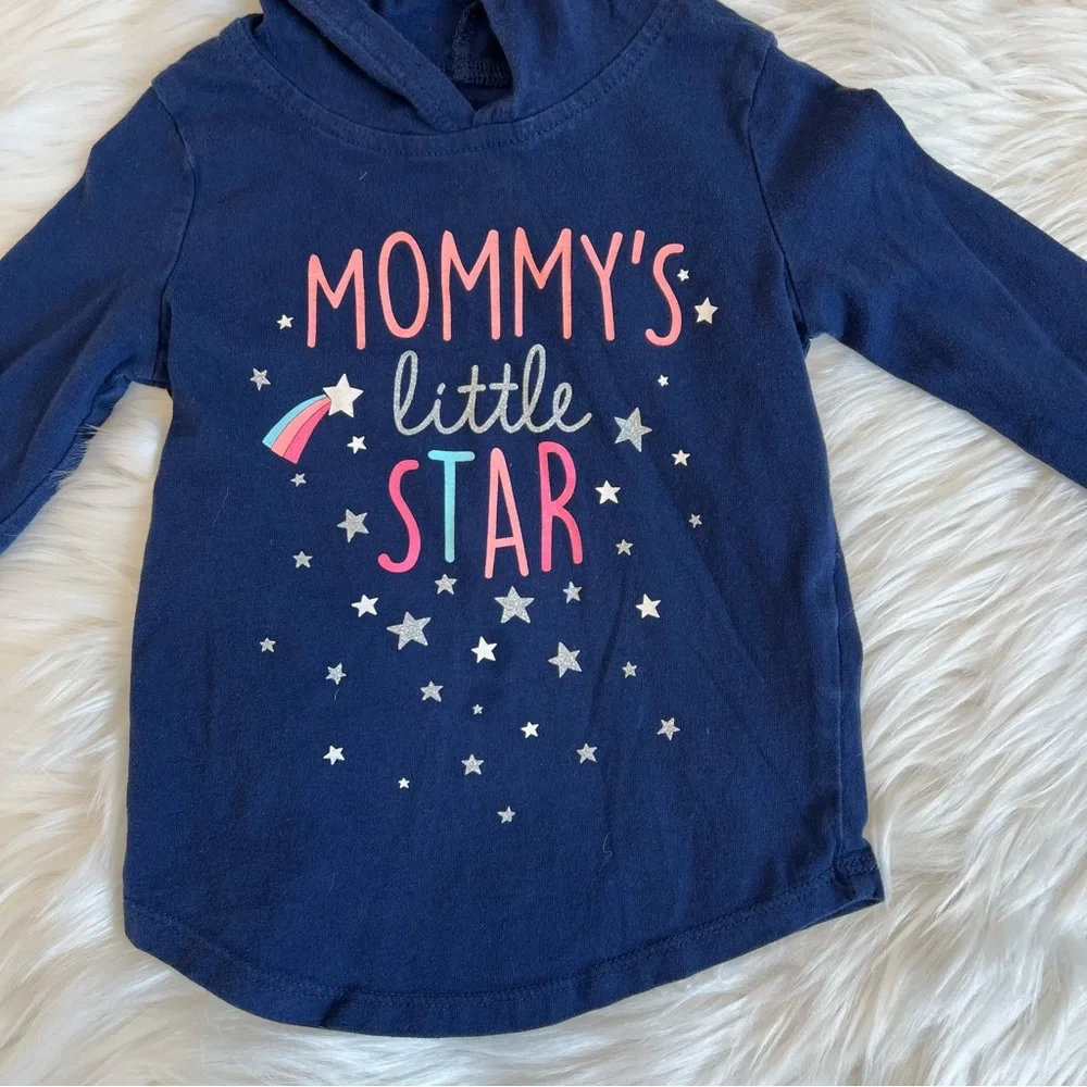 Carter's Mommy's Little‎ Star Hooded Tee